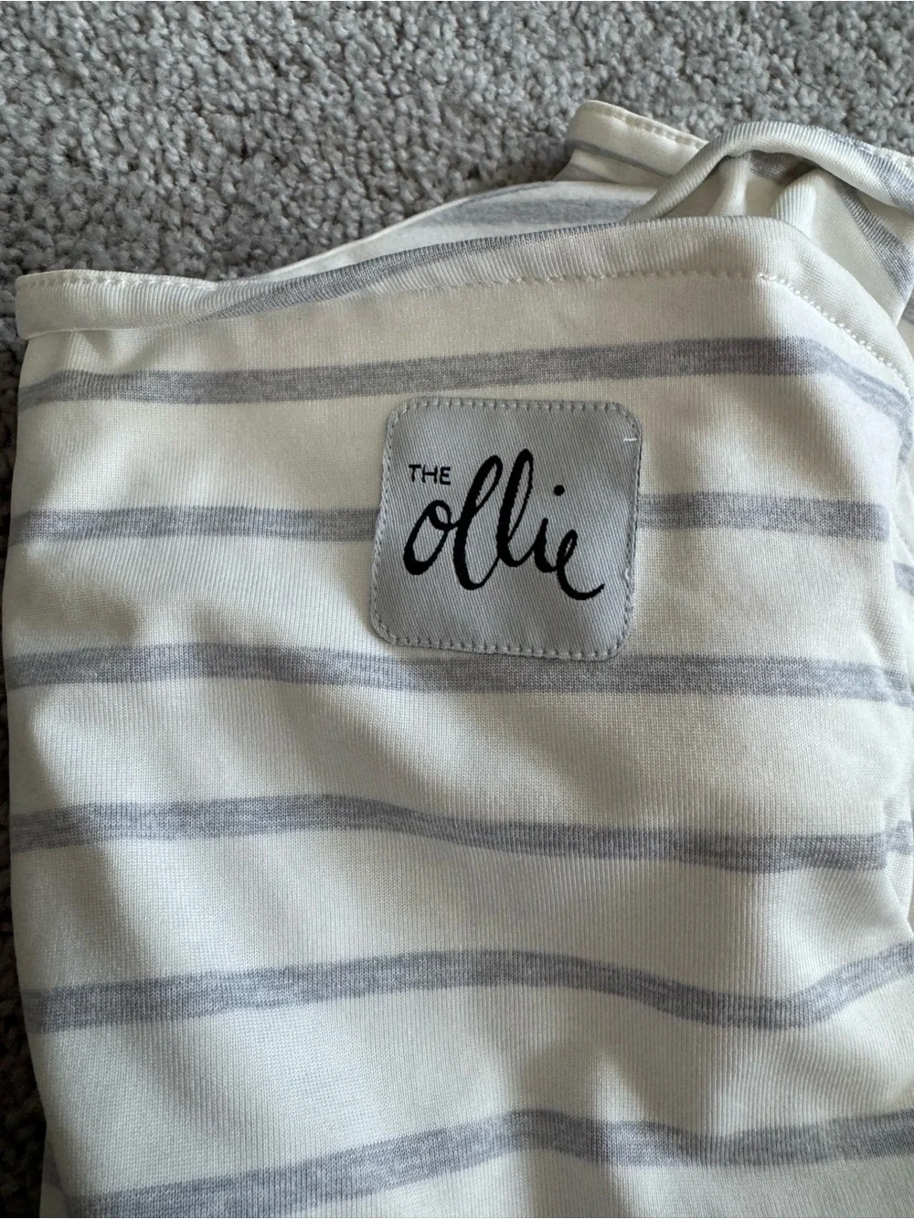 Ollie World Swaddle designed for newborn calming and sleep.